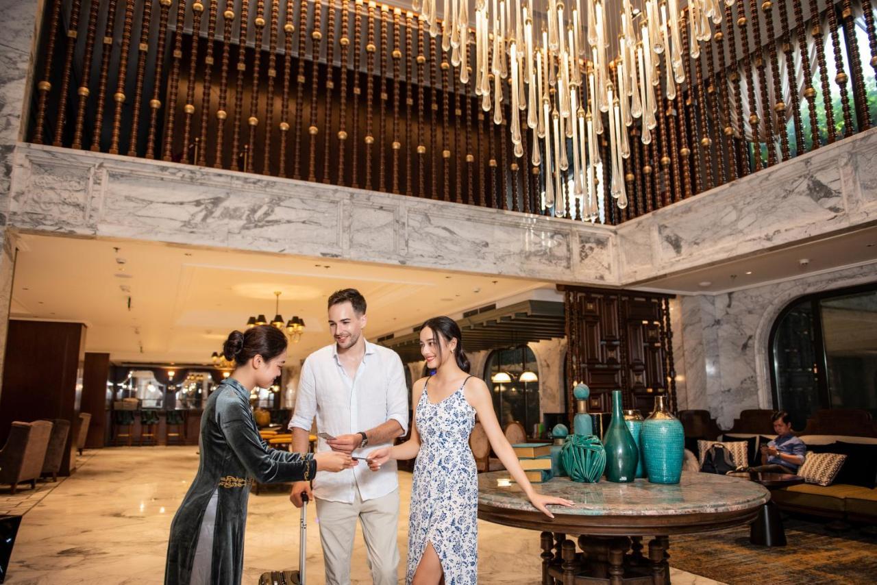 Peridot Grand Luxury Boutique Hotel Hanoi Exteriör bild Lobby