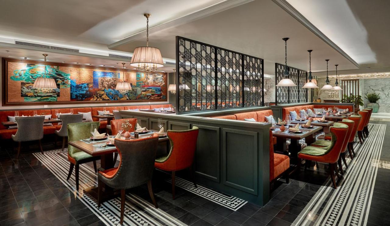 Peridot Grand Luxury Boutique Hotel Hanoi Exteriör bild Interior of the restaurant