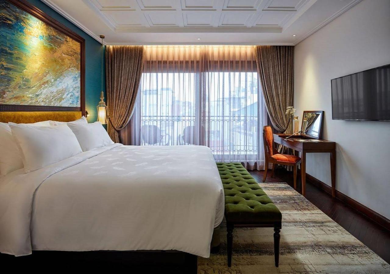 Peridot Grand Luxury Boutique Hotel Hanoi Exteriör bild Deluxe Room